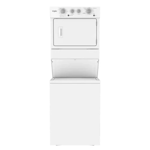 Torre Lavadora/Secadora 27" 20 KG Electrica 7MWET4027HW Whirlpool