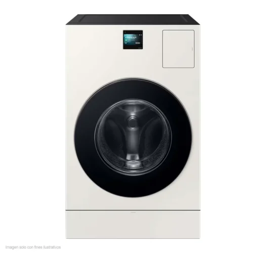 Lavasecadora 26 kg Lavado 15 kg Secado Carga Frontal Bespoke Gris claro Samsung