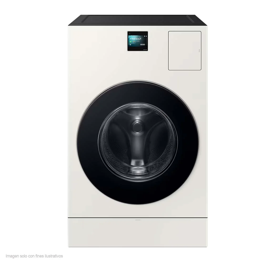 Lavasecadora 26 kg Lavado 15 kg Secado Carga Frontal Bespoke Gris claro Samsung